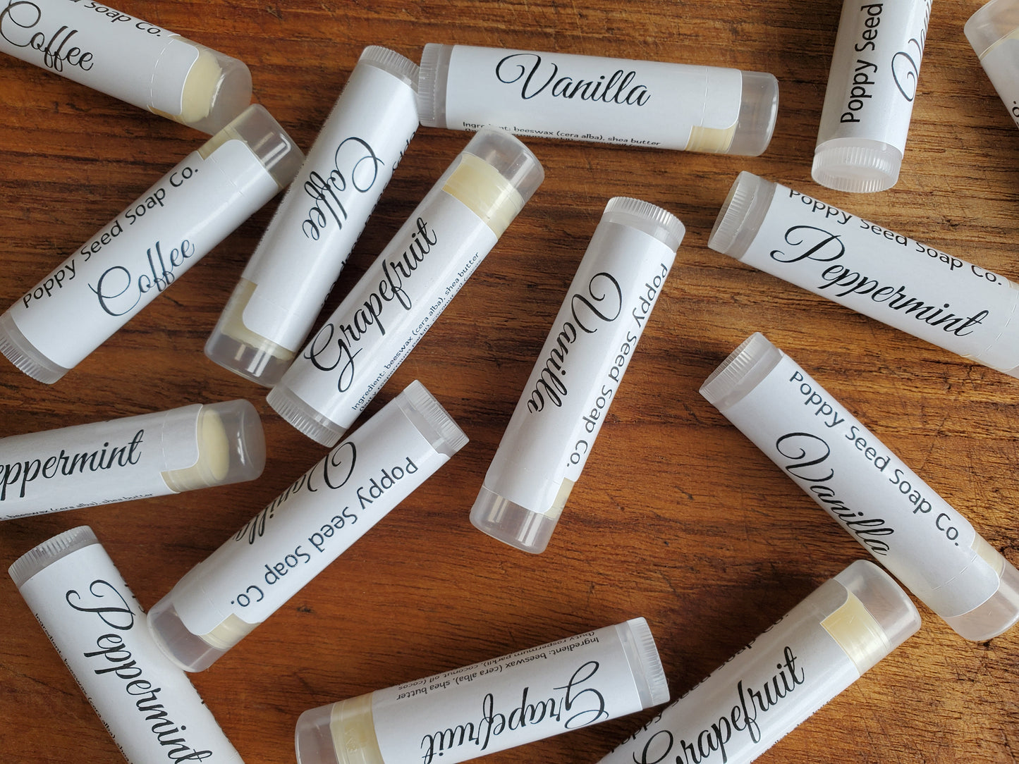 Beeswax/Shea Butter Lip Balms